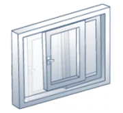 Puerta corredera elevadora